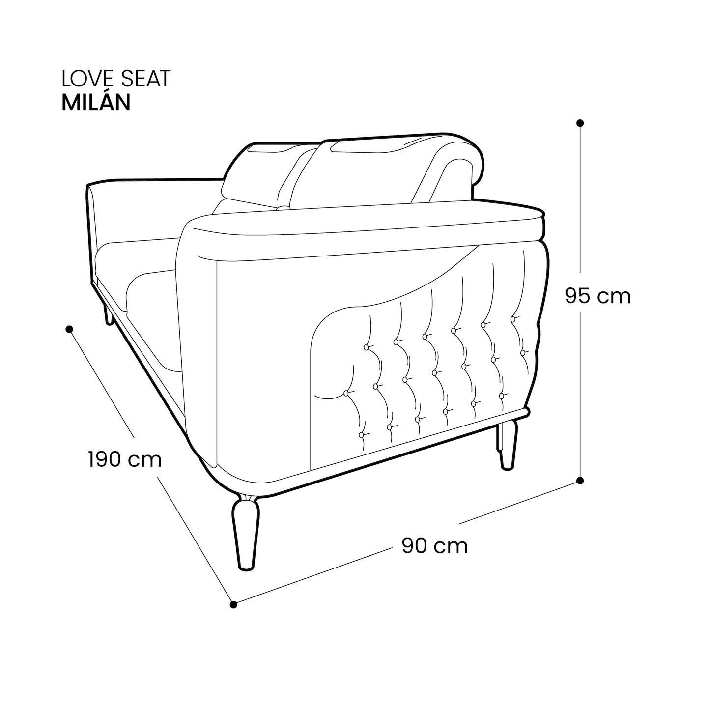 Love Seat Milán