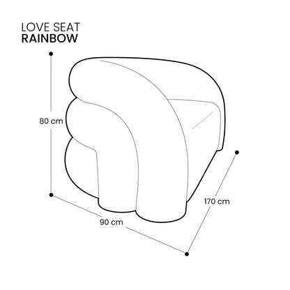 Love seat Rainbow