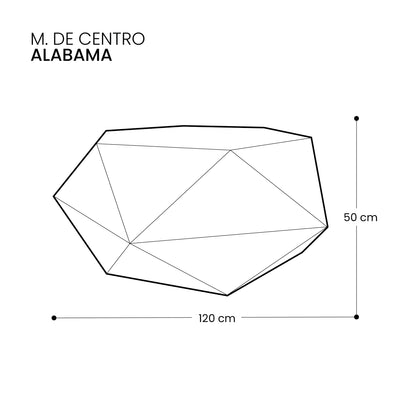 Mesa de centro Alabama