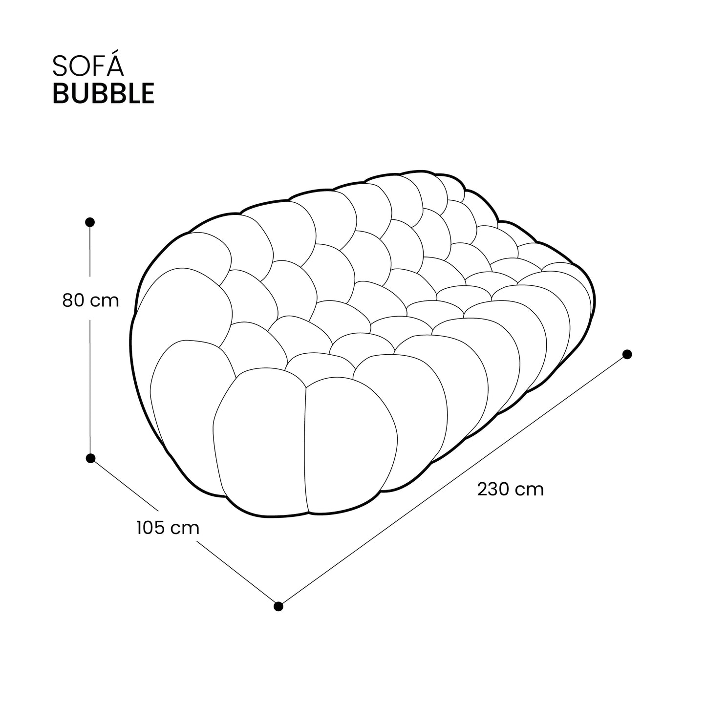 Sofá Bubble